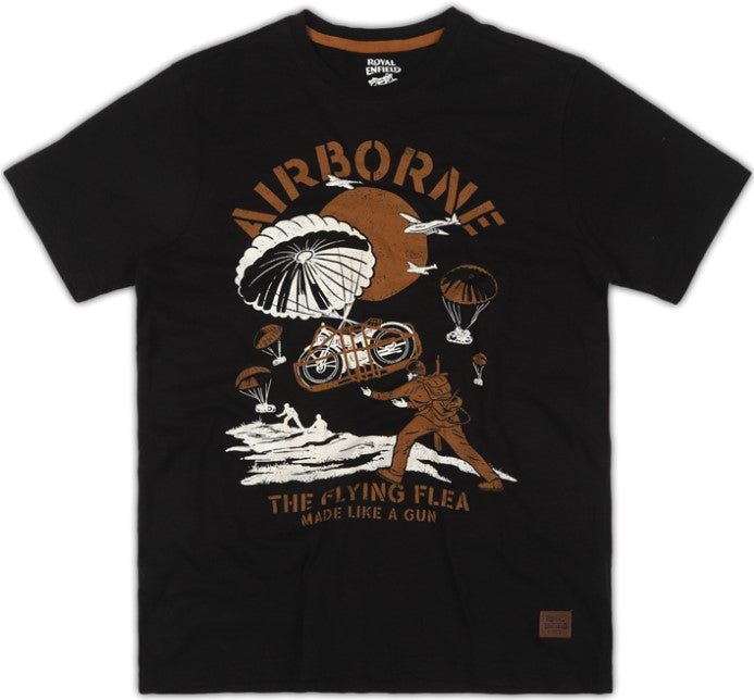 Royal Enfield Airborne T'shirt - Black