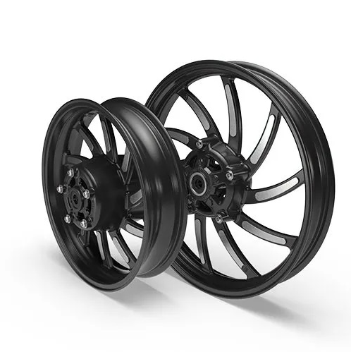 Alloy Style Wheels - Super Meteor 650 - Black