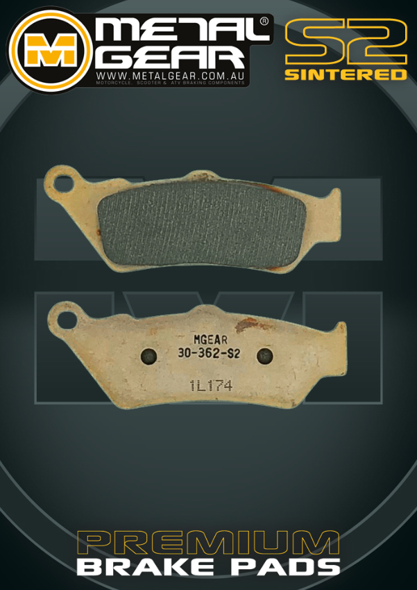 Sintered Brake Pads - Front - Interceptor and GT 650