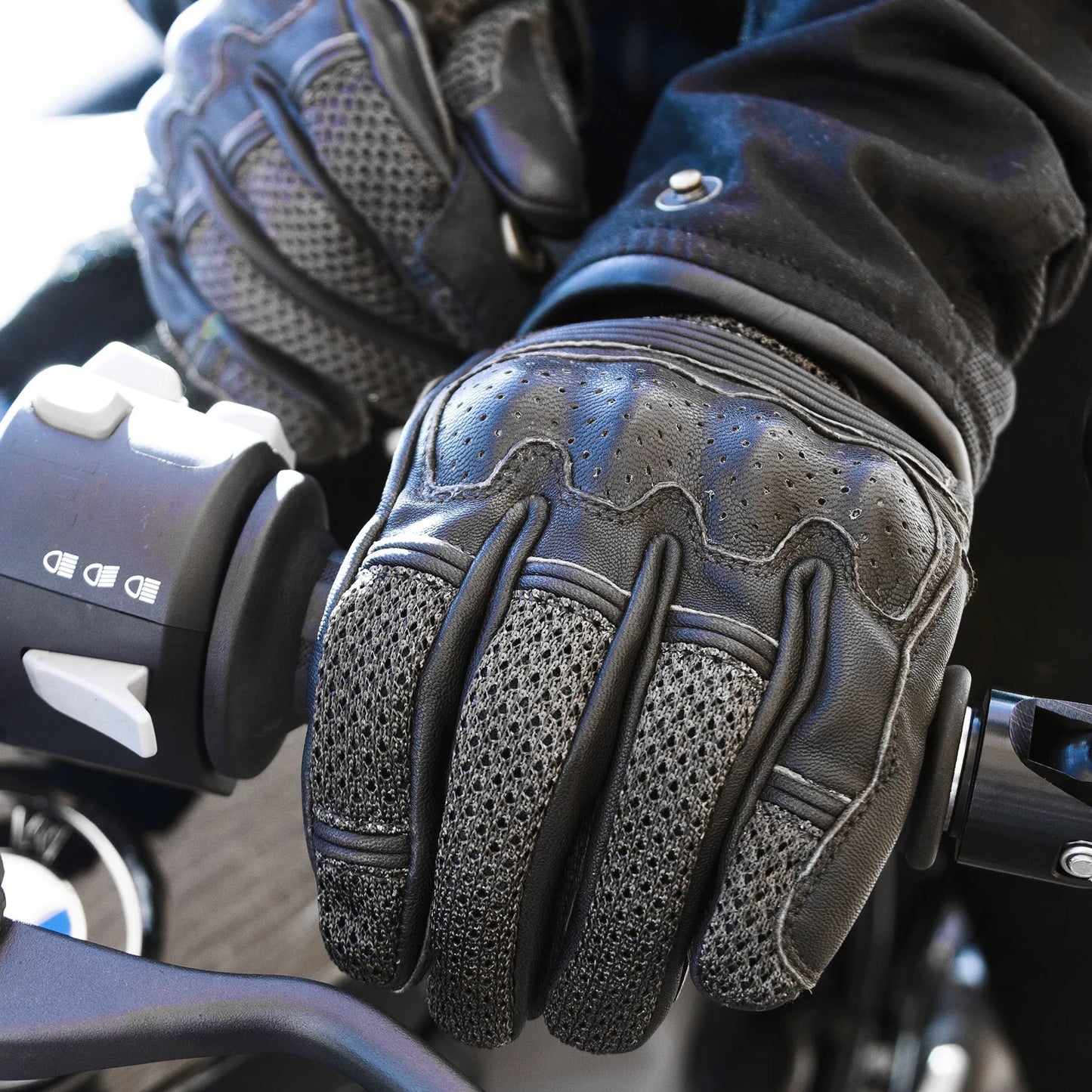 Merlin - SHENSTONE MESH D3O® Gloves – Black