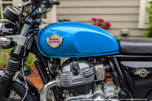 Royal Enfield Fuel Tank - Interceptor 650 - Ventura Blue