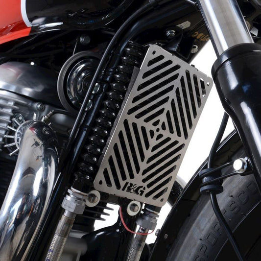 Stainless Steel Oil Guard - 650 Interceptor / GT 650