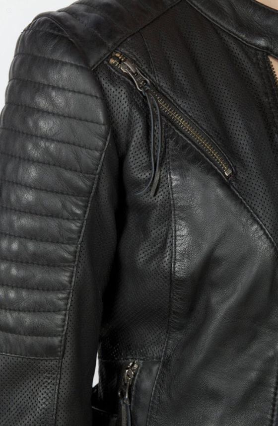 Black Arrow Wild and Free Motorcycle Jacket