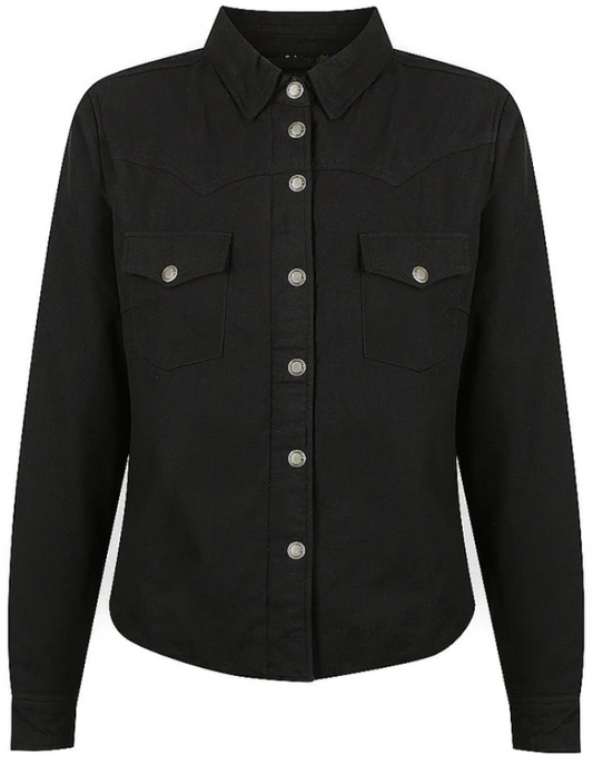 Black Arrow Savannah Motorcycle Shirt - Black