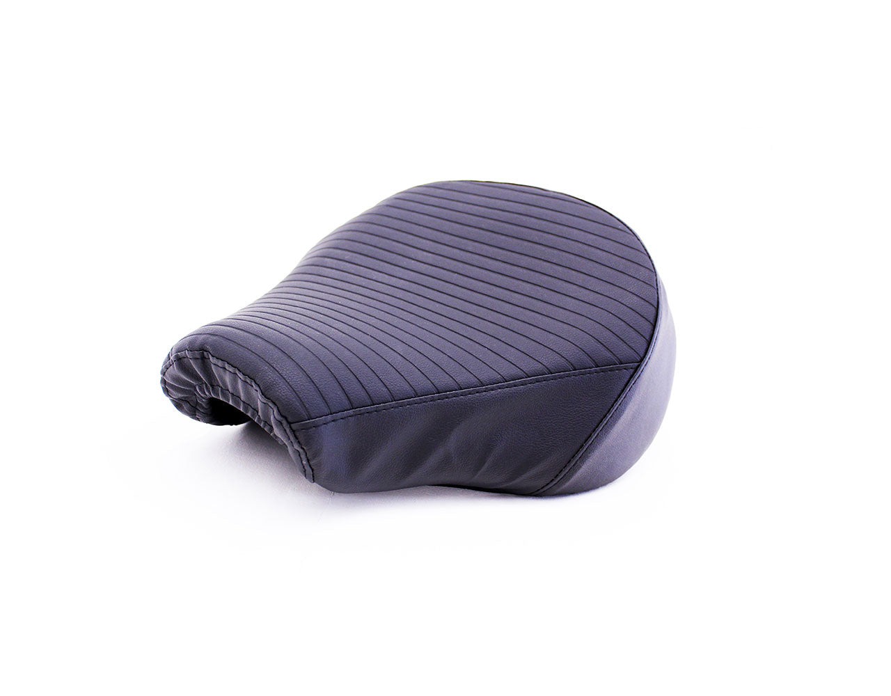 Black Pleated Seat Cover Set - Meteor 350