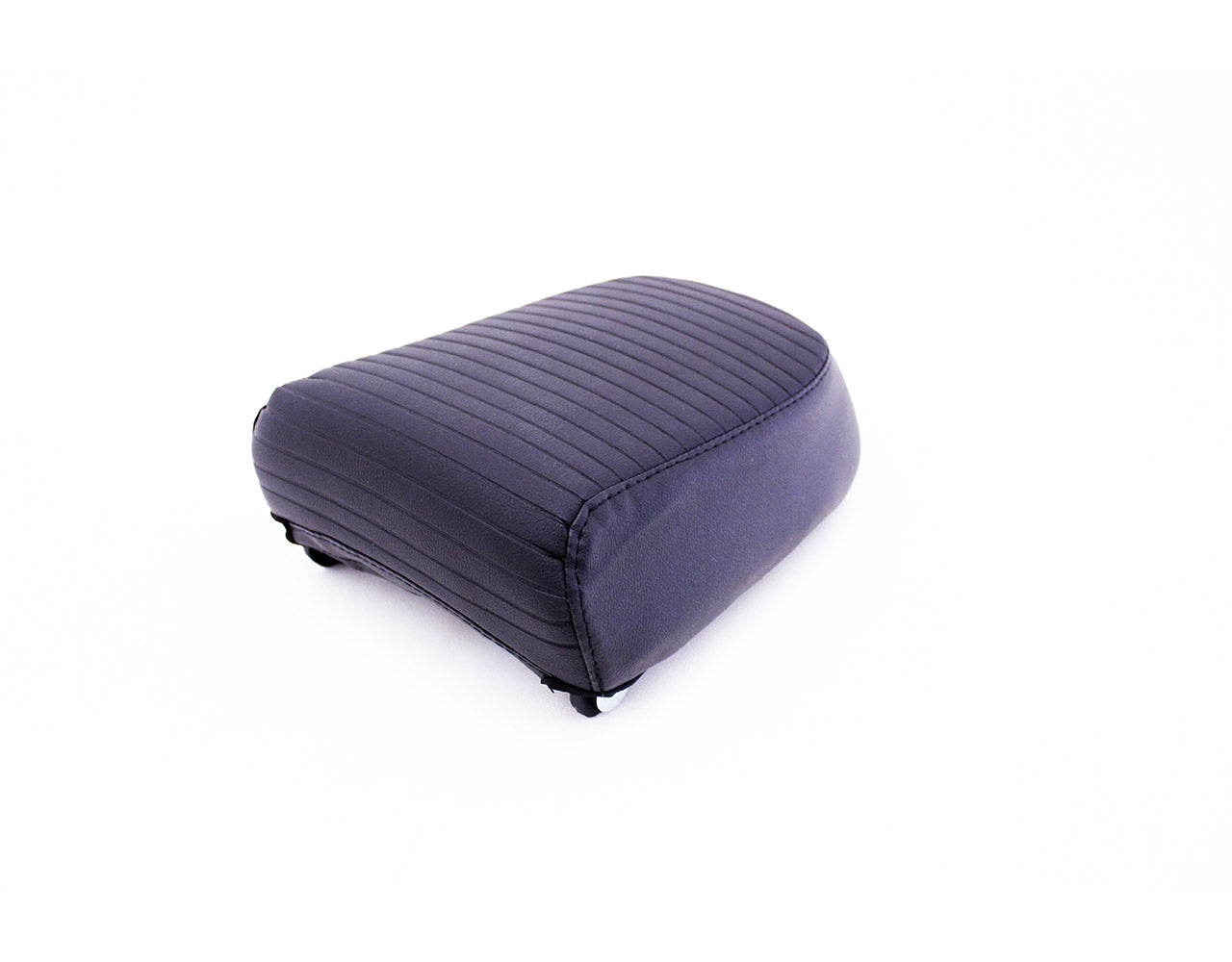 Black Pleated Seat Cover Set - Meteor 350