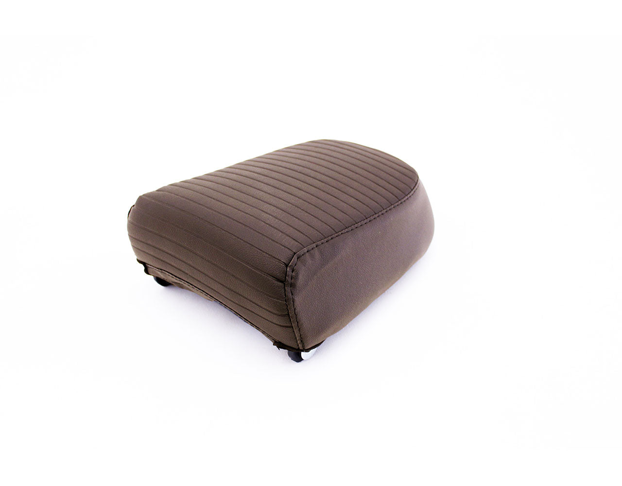 Brown Pleated Seat Cover Set - Meteor 350